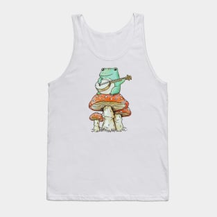 Banjo Frog Does Cottagecore Tank Top